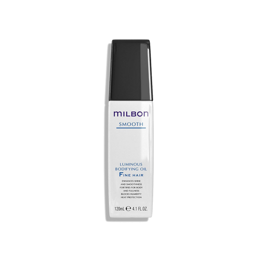 Milbon Smooth Luminous Bodifying Oil 4.1 Oz For Fine Hair at Shade Studio in Long Branch, New Jersey